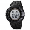 Годинник наручний чоловічий SKMEI 1545BKWT BLACK-WHITE, водонепро...