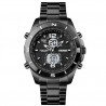 Годинник наручний чоловічий SKMEI 1670BKWT BLACK-WHITE, Армійськи...