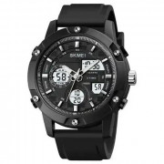 Годинник наручний чоловічий SKMEI 1757BKWT BLACK-WHITE, армійськи...