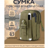 Тактична сумка - сумка для телефону, система MOLLE органайзер так...