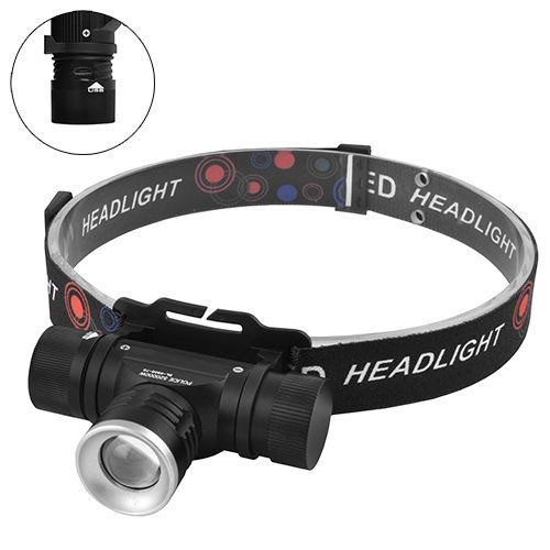 Ліхтар налобний Police 5808-T6 (Cree XM-L-T6, 1050 люмен, 3 режим... - изображение 1