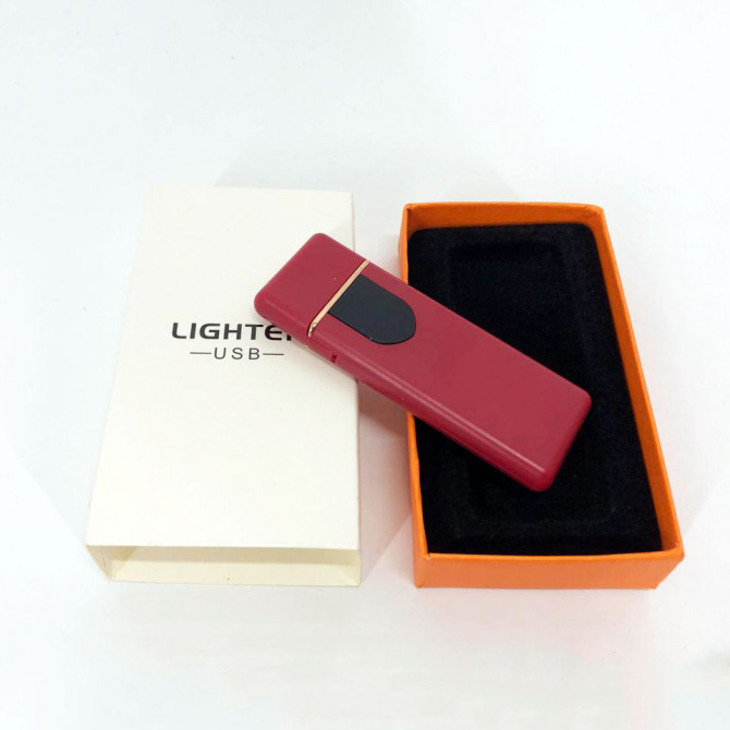 Електрозапальничка USB ZGP ABS, сенсорна електрична запальничка с... - изображение 1