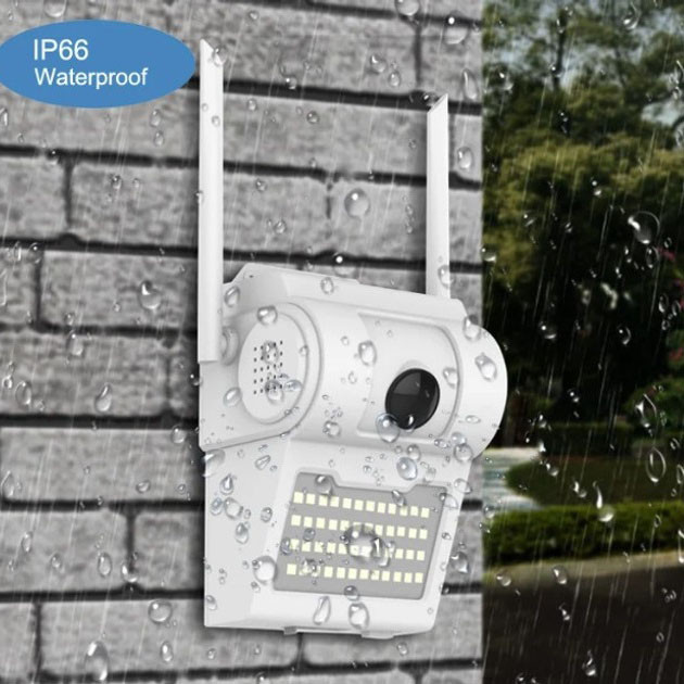 Камера відеоспостереження UKC CAMERA D2 WIFI IP 2.0mp вулична з L... - изображение 1