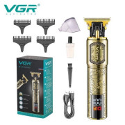 Машинка для стрижки волосся VGR V-073 акумуляторний бездротовий т...