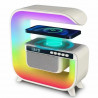 Нічний акумуляторний RGB G3 з бездротовою зарядкою 15W і Bluetoot...