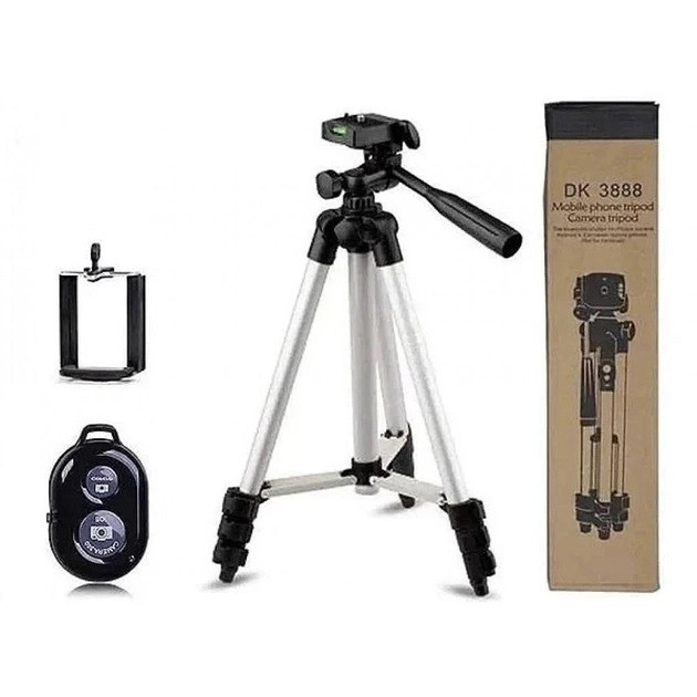 Трипод триногу штатив Tripod DK-3888 з пультом Bluetooth - изображение 1