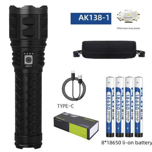 Ліхтар ручної моделі Police AK138-1 WHITE LASER LED PM60-TG 8х186... - изображение 1