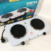 Настільна плита електрична Sea Breeze SB-063, подвійна електропли...