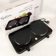 Плитка настільна електрична Suntera DP-1935B, 2500 W, 2 конфорки ...