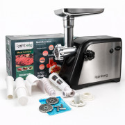 М'ясорубка Rainberg RB-672 3000W електрична з реверсом та соковиж...