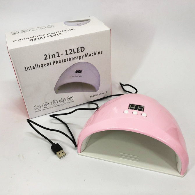 Сушарка для нігтів 36w FD 258 Beauty Nail, Лампа для сушіння гель... - изображение 1