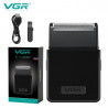 Електробритва VGR V-376 BLACK шейвер, Бюджетна машинка для стрижк...