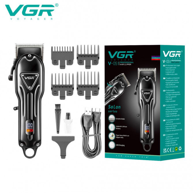 Акумуляторна машинка для стрижки VGR V-051 - изображение 1