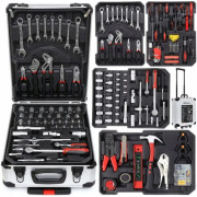 Професійний набір інструментів Tools Set KRAFFTEC у валізі з тріс...
