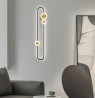 Бра LED 26584 Чорний 6х16х60 см.