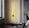 Бра LED 27025 Чорний 10х6х80 см.