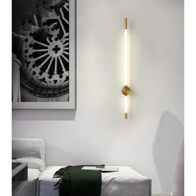Бра LED 27030 Латунь 9х6х80 см. - изображение 1