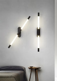 Бра LED 27033 Чорний 7х5х80 см.
