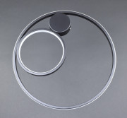 Бра LED 27126 Чорний 4х45х45 см.
