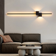 Бра LED 27377 Чорний 6х15х100 см.