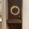 Бра LED 27547 Чорний 5х30х30 см.
