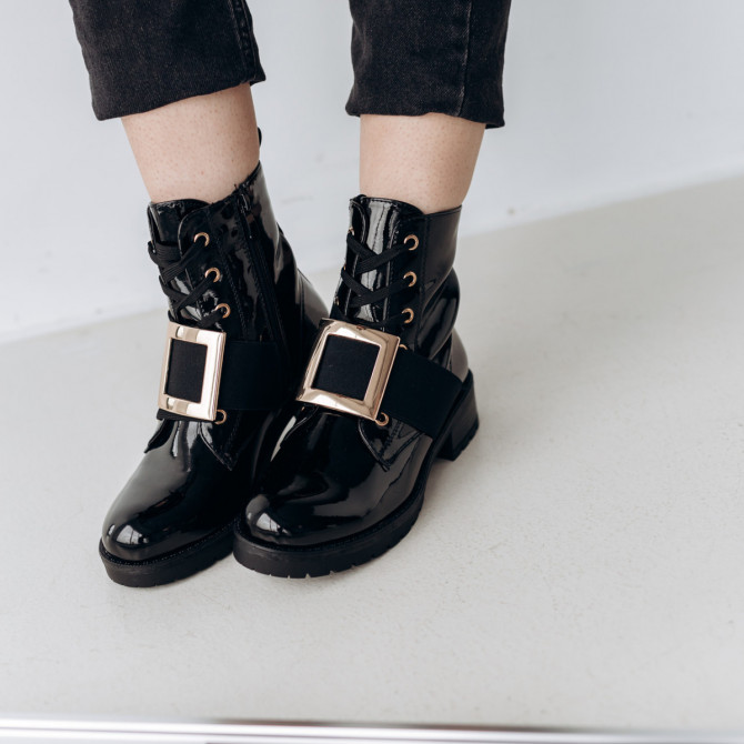 Черевики жіночі Fashion Alabama 3293 36 розмір 23,5 см Чорний - изображение 1
