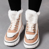 Черевики жіночі Fashion Bailey 3384 36 розмір 23 см Бежевий