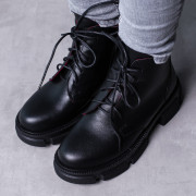 Черевики жіночі Fashion Funneigh 3446 40 розмір 25,5 см Чорний