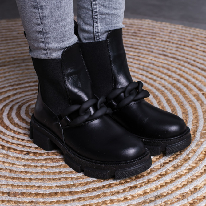 Черевики жіночі Fashion Hoofington 3441 36 розмір 23,5 см Чорний - изображение 1