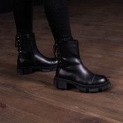 Черевики жіночі Fashion Jinx 90087 36 розмір 23,5 см Чорний (уцін...