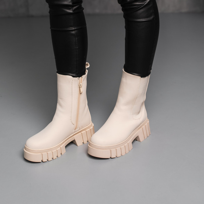 Черевики жіночі зимові Fashion Rosie 3881 36 розмір 23,5 см Бежев... - изображение 1