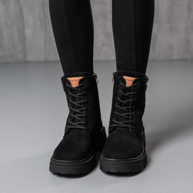Черевики жіночі зимові Fashion Zsa 3804 36 розмір 23,5 см Чорний - изображение 1