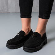Броги жіночі Fashion Keno 3765 36 розмір 23 см Чорний