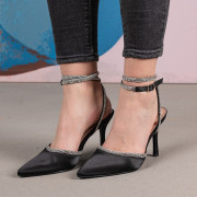 Жіночі босоніжки Fashion Catherin 3974 37 розмір 24 см Чорний