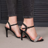 Жіночі босоніжки Fashion Graceful 3971 36 розмір 23,5 см Чорний