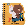 Блокнот YES Line Friends yellow 151812 30 аркушів