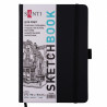 Блокнот для записів Santi Sketchbook 743185 80 аркушів чорний