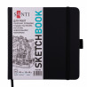 Блокнот для записів Santi Sketchbook 743193 80 аркушів чорний