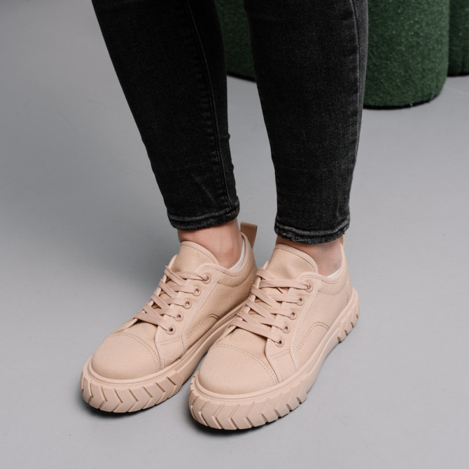 Жіночі кросівки Fashion Winky 3991 36 розмір 23,5 см Бежевий - изображение 1