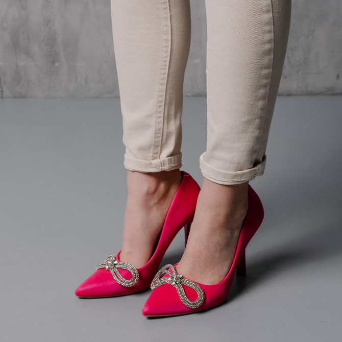 Жіночі туфлі Fashion Bow 3995 38 розмір 24,5 см Рожевий - изображение 1