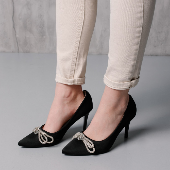 Жіночі туфлі Fashion Chui 3984 40 розмір 25,5 см Чорний - изображение 1