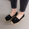 Жіночі еспадрільї Fashion Favorite 3976 38 розмір 24 см Чорний