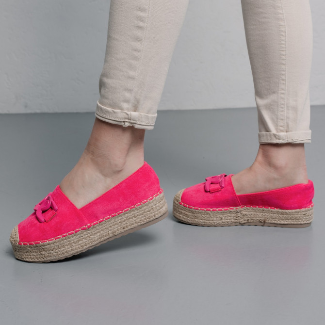 Жіночі еспадрільї Fashion Favorite 3980 37 розмір 23,5 см Рожевий - изображение 1