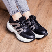 Кросівки жіночі Fashion Cassie 2189 36 розмір 23 см Чорний