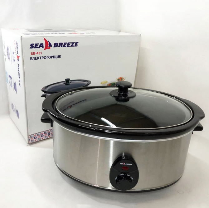 Повільноварка SeaBreeze SB-431/6,5 Л - изображение 1