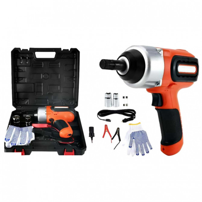 Гайковерт електричний професійний 12 В, 3000 об/хв Boxer BX-479 - изображение 1