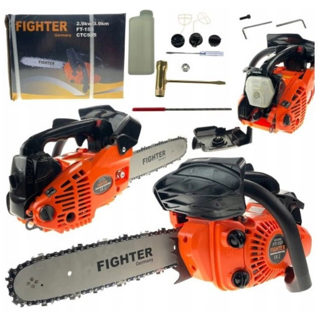 Бензопила для саду 1900Вт 40см Fighter FT-153 професійна - изображение 1