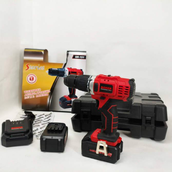 Портативний акумуляторний шуруповерт Boxer SR-151 24В - изображение 1