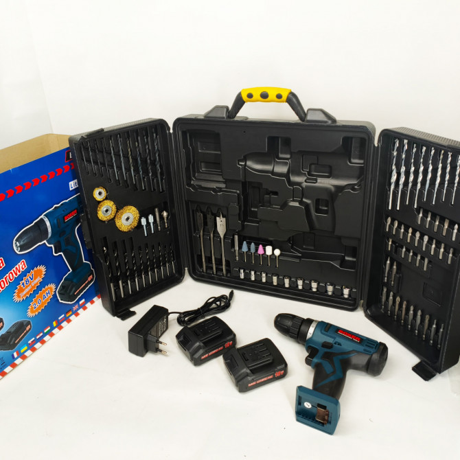 Портативний акумуляторний шуруповерт Boxer BX-178 - изображение 1