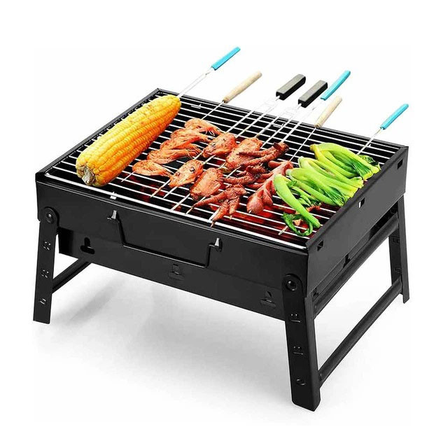 Мангал складаний 36х28х20см BBQ для барбекю - изображение 1